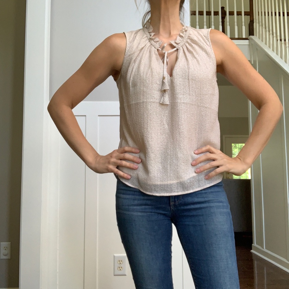 H&M thin flowy top